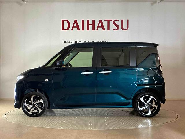 ムーヴRS4WD アルミホイール ターボ アイドリングストップ オートマチックハイビーム 衝突防止システム LEDヘッドランプ レーンアシスト スマートキー 記録簿 ワンオーナー エアバッグ エアコン ABS(北海道)の中古車