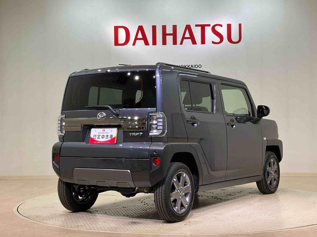 タフトＧ　ダーククロムベンチャー４ＷＤ　アルミホイール　スマートキー　記録簿　ワンオーナー　エアバッグ　エアコン　パワーステアリング　パワーウィンドウ　ＡＢＳ（北海道）の中古車