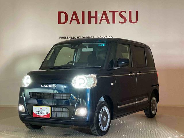 ムーヴキャンバスセオリーＧ４ＷＤ　シートヒーター　アイドリングストップ　オートマチックハイビーム　衝突防止システム　ＬＥＤヘッドランプ　レーンアシスト　スマートキー　記録簿　ワンオーナー　エアバッグ　エアコン　パワーウィンドウ（北海道）の中古車