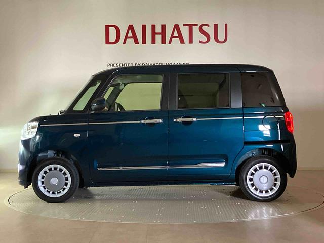 ムーヴキャンバスセオリーＧ４ＷＤ　シートヒーター　アイドリングストップ　オートマチックハイビーム　衝突防止システム　ＬＥＤヘッドランプ　レーンアシスト　スマートキー　記録簿　ワンオーナー　エアバッグ　エアコン　パワーウィンドウ（北海道）の中古車