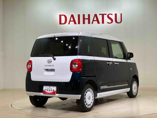 ムーヴキャンバスストライプスG4WD シートヒーター アイドリングストップ オートマチックハイビーム 衝突防止システム LEDヘッドランプ レーンアシスト スマートキー 記録簿 ワンオーナー エアバッグ エアコン パワーウィンドウ(北海道)の中古車