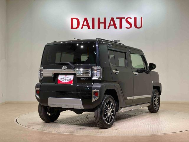 タフトGターボ クロムベンチャー4WD ETC アルミホイール ターボ スマートキー 記録簿 エアバッグ エアコン パワーステアリング パワーウィンドウ ABS(北海道)の中古車