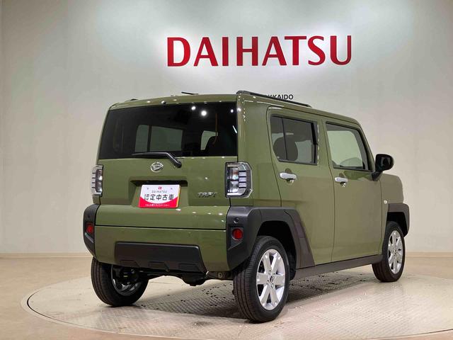 タフトＧ４ＷＤ　アルミホイール　シートヒーター　アイドリングストップ　オートマチックハイビーム　衝突防止システム　ＬＥＤヘッドランプ　レーンアシスト　スマートキー　記録簿　ワンオーナー　エアバッグ　エアコン（北海道）の中古車