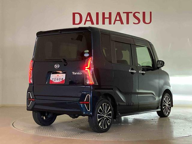 タントカスタムRS4WD ETC アルミホイール シートヒーター ターボ アイドリングストップ オートマチックハイビーム 衝突防止システム LEDヘッドランプ レーンアシスト スマートキー 記録簿 禁煙車 ワンオーナー(北海道)の中古車