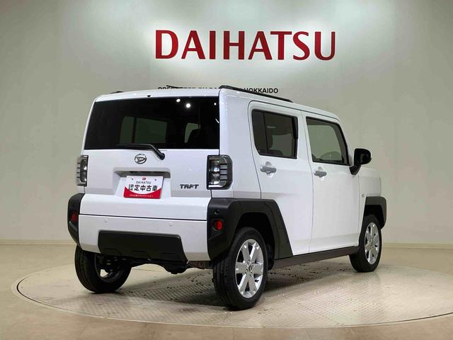 タフトＧ４ＷＤ　アルミホイール　シートヒーター　アイドリングストップ　オートマチックハイビーム　衝突防止システム　ＬＥＤヘッドランプ　レーンアシスト　スマートキー　記録簿　ワンオーナー　エアバッグ　エアコン（北海道）の中古車