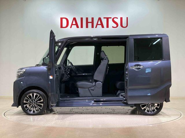 タントカスタムRS4WD ETC アルミホイール シートヒーター ターボ アイドリングストップ オートマチックハイビーム 衝突防止システム LEDヘッドランプ レーンアシスト スマートキー 記録簿 ワンオーナー ABS(北海道)の中古車