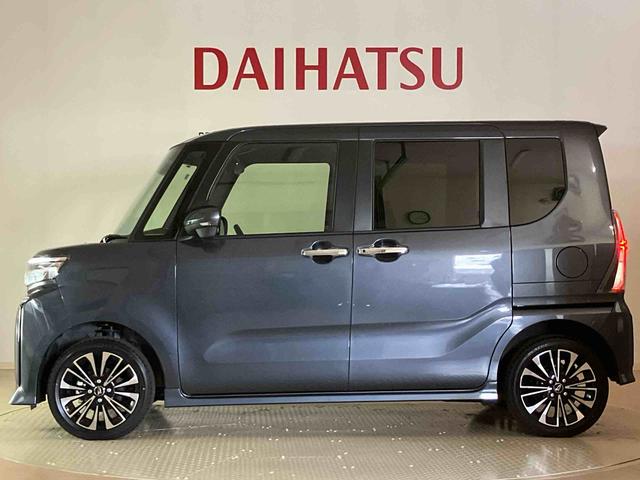 タントカスタムRS4WD ETC アルミホイール シートヒーター ターボ アイドリングストップ オートマチックハイビーム 衝突防止システム LEDヘッドランプ レーンアシスト スマートキー 記録簿 ワンオーナー ABS(北海道)の中古車