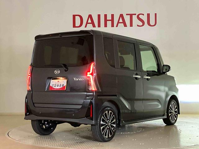 タントカスタムRS4WD ETC アルミホイール シートヒーター ターボ アイドリングストップ オートマチックハイビーム 衝突防止システム LEDヘッドランプ レーンアシスト スマートキー 記録簿 ワンオーナー ABS(北海道)の中古車