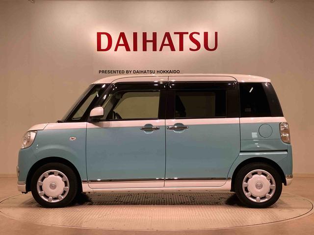 ムーヴキャンバスGブラックインテリアリミテッド SAIII4WD スマートキー 記録簿 エアバッグ エアコン パワーステアリング パワーウィンドウ ABS(北海道)の中古車