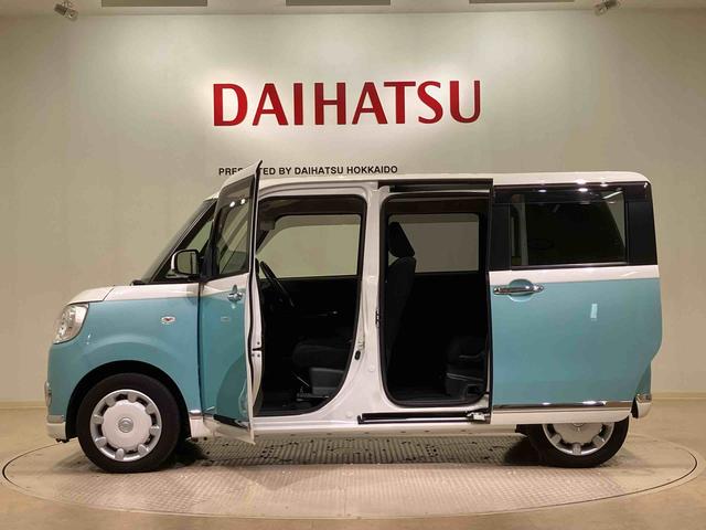 ムーヴキャンバスGブラックインテリアリミテッド SAIII4WD スマートキー 記録簿 エアバッグ エアコン パワーステアリング パワーウィンドウ ABS(北海道)の中古車