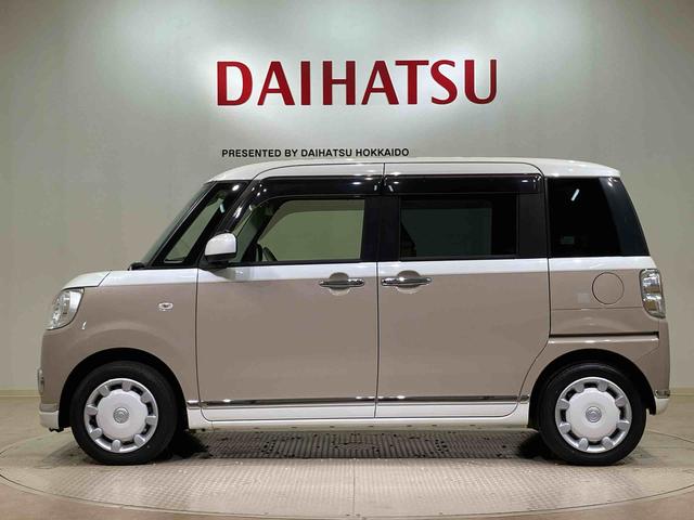 ムーヴキャンバスGメイクアップリミテッド SAIII4WD シートヒーター アイドリングストップ オートマチックハイビーム 衝突防止システム LEDヘッドランプ レーンアシスト スマートキー 記録簿 ワンオーナー エアバッグ エアコン パワーウィンドウ(北海道)の中古車