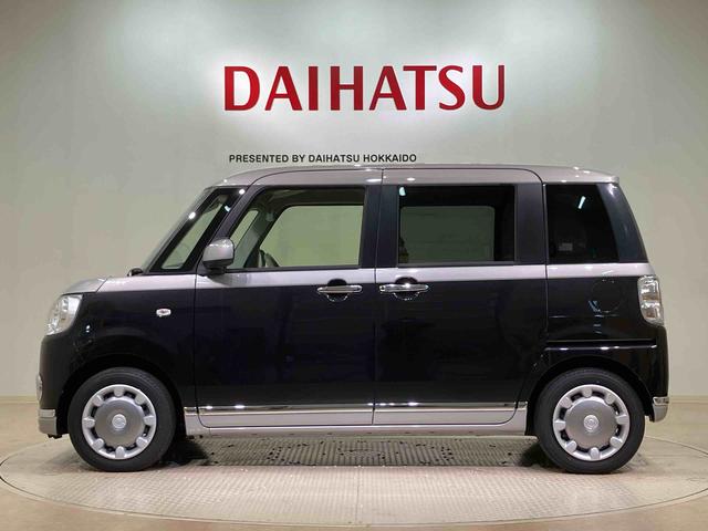 ムーヴキャンバスGメイクアップリミテッド SAIII4WD アイドリングストップ オートマチックハイビーム 衝突防止システム LEDヘッドランプ レーンアシスト スマートキー 記録簿 ワンオーナー エアバッグ エアコン パワーステアリング ABS(北海道)の中古車