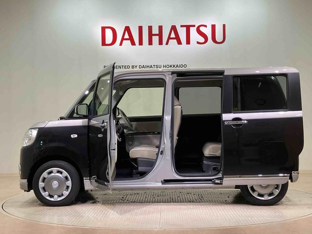 ムーヴキャンバスGメイクアップリミテッド SAIII4WD アイドリングストップ オートマチックハイビーム 衝突防止システム LEDヘッドランプ レーンアシスト スマートキー 記録簿 ワンオーナー エアバッグ エアコン パワーステアリング ABS(北海道)の中古車