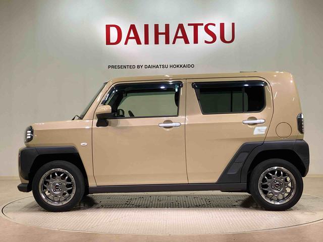 タフトＸ４ＷＤ　アイドリングストップ　オートマチックハイビーム　衝突防止システム　ＬＥＤヘッドランプ　レーンアシスト　スマートキー　記録簿　禁煙車　エアバッグ　エアコン　パワーステアリング　パワーウィンドウ（北海道）の中古車