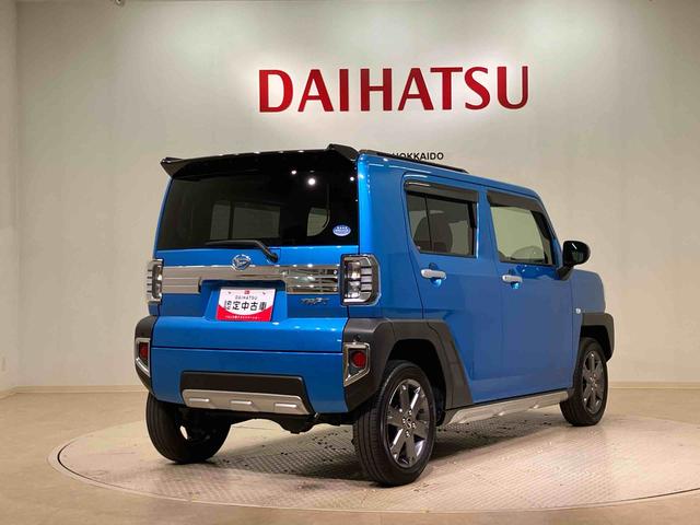 タフトGターボ4WD ETC アルミホイール シートヒーター ターボ アイドリングストップ オートマチックハイビーム 衝突防止システム LEDヘッドランプ レーンアシスト スマートキー 記録簿 ワンオーナー ABS(北海道)の中古車