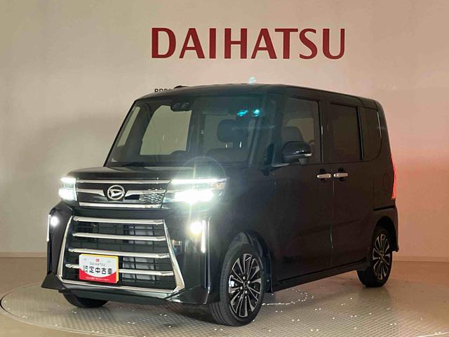 タントカスタムRS4WD ETC アルミホイール シートヒーター ターボ アイドリングストップ オートマチックハイビーム 衝突防止システム LEDヘッドランプ レーンアシスト スマートキー 記録簿 ワンオーナー ABS(北海道)の中古車