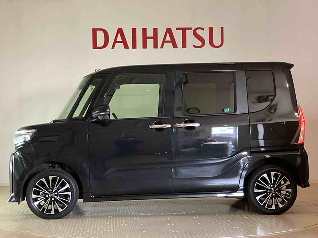タントカスタムRS4WD ETC アルミホイール シートヒーター ターボ アイドリングストップ オートマチックハイビーム 衝突防止システム LEDヘッドランプ レーンアシスト スマートキー 記録簿 ワンオーナー ABS(北海道)の中古車