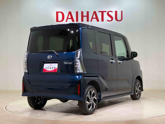 タントカスタムX4WD アルミホイール シートヒーター アイドリングストップ オートマチックハイビーム 衝突防止システム LEDヘッドランプ レーンアシスト スマートキー 記録簿 ワンオーナー エアバッグ エアコン(北海道)の中古車