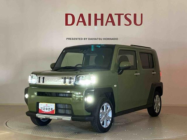 タフトG クロムベンチャー4WD アルミホイール シートヒーター アイドリングストップ オートマチックハイビーム 衝突防止システム LEDヘッドランプ レーンアシスト スマートキー 記録簿 ワンオーナー エアバッグ エアコン(北海道)の中古車