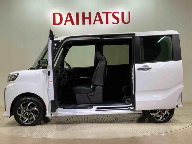 タントカスタムＸ４ＷＤ　アルミホイール　シートヒーター　アイドリングストップ　オートマチックハイビーム　衝突防止システム　ＬＥＤヘッドランプ　レーンアシスト　スマートキー　記録簿　ワンオーナー　エアバッグ　エアコン（北海道）の中古車