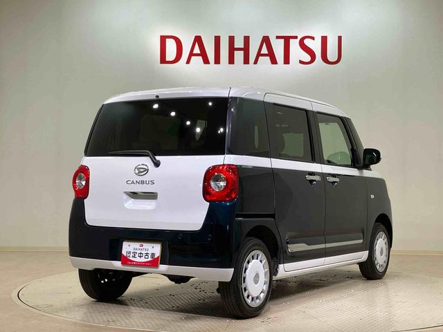 ムーヴキャンバスストライプスG4WD シートヒーター アイドリングストップ オートマチックハイビーム 衝突防止システム LEDヘッドランプ レーンアシスト スマートキー 記録簿 ワンオーナー エアバッグ エアコン パワーウィンドウ(北海道)の中古車