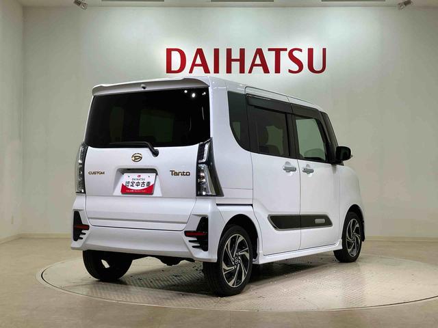 タントカスタムRSスタイルセレクション4WD ETC アルミホイール シートヒーター ターボ アイドリングストップ オートマチックハイビーム 衝突防止システム LEDヘッドランプ レーンアシスト スマートキー 記録簿 ワンオーナー ABS(北海道)の中古車
