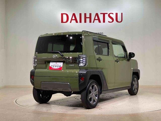 タフトGターボ ダーククロムベンチャー4WD アルミホイール シートヒーター ターボ オートマチックハイビーム 衝突防止システム LEDヘッドランプ レーンアシスト スマートキー 記録簿 ワンオーナー エアバッグ エアコン CD ABS(北海道)の中古車