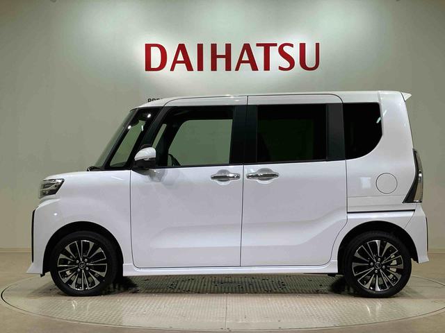 タントカスタムＲＳ４ＷＤ　ＥＴＣ　アルミホイール　シートヒーター　ターボ　アイドリングストップ　オートマチックハイビーム　衝突防止システム　ＬＥＤヘッドランプ　レーンアシスト　スマートキー　記録簿　ワンオーナー　ＡＢＳ（北海道）の中古車