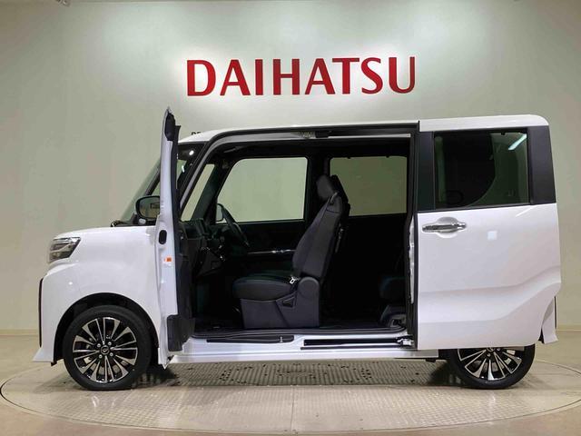 タントカスタムＲＳ４ＷＤ　ＥＴＣ　アルミホイール　シートヒーター　ターボ　アイドリングストップ　オートマチックハイビーム　衝突防止システム　ＬＥＤヘッドランプ　レーンアシスト　スマートキー　記録簿　ワンオーナー　ＡＢＳ（北海道）の中古車