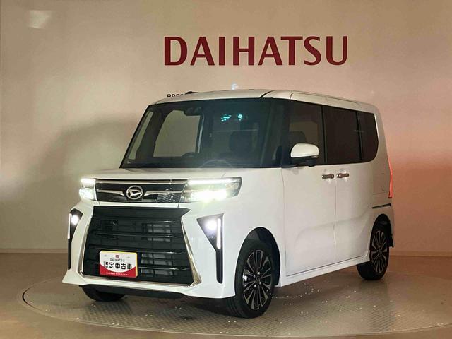 タントカスタムＲＳ４ＷＤ　ＥＴＣ　アルミホイール　シートヒーター　ターボ　アイドリングストップ　オートマチックハイビーム　衝突防止システム　ＬＥＤヘッドランプ　レーンアシスト　スマートキー　記録簿　ワンオーナー　ＡＢＳ（北海道）の中古車