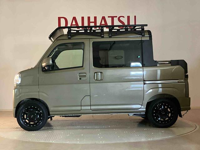 ハイゼットカーゴデッキバンG4WD アルミホイール アイドリングストップ オートマチックハイビーム 衝突防止システム レーンアシスト スマートキー 記録簿 ワンオーナー エアバッグ エアコン パワーステアリング パワーウィンドウ(北海道)の中古車