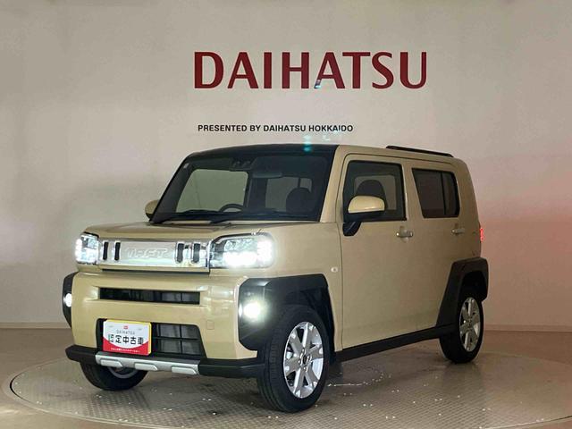 タフトG クロムベンチャー4WD アルミホイール シートヒーター アイドリングストップ オートマチックハイビーム 衝突防止システム LEDヘッドランプ レーンアシスト スマートキー 記録簿 ワンオーナー エアバッグ エアコン(北海道)の中古車