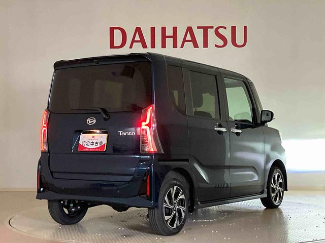 タントカスタムＸ４ＷＤ　ＥＴＣ　アルミホイール　シートヒーター　アイドリングストップ　オートマチックハイビーム　衝突防止システム　ＬＥＤヘッドランプ　レーンアシスト　スマートキー　記録簿　ワンオーナー　エアバッグ（北海道）の中古車