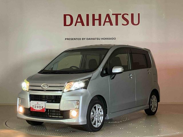 ムーヴカスタム　Ｘリミテッド　ＳＡ４ＷＤ　アルミホイール　アイドリングストップ　衝突防止システム　ＬＥＤヘッドランプ　スマートキー　記録簿　禁煙車　ワンオーナー　エアバッグ　エアコン　パワーステアリング　パワーウィンドウ　ＡＢＳ（北海道）の中古車
