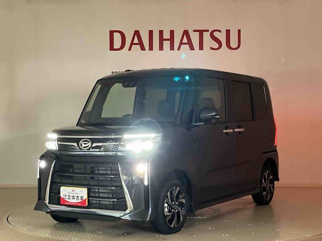 タントカスタムX4WD アルミホイール シートヒーター アイドリングストップ オートマチックハイビーム 衝突防止システム LEDヘッドランプ レーンアシスト スマートキー 記録簿 ワンオーナー エアバッグ エアコン(北海道)の中古車