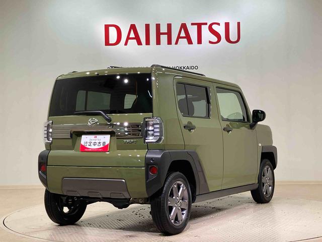 タフトＧ　ダーククロムベンチャー４ＷＤ　アルミホイール　シートヒーター　アイドリングストップ　オートマチックハイビーム　衝突防止システム　ＬＥＤヘッドランプ　レーンアシスト　スマートキー　記録簿　ワンオーナー　エアバッグ　エアコン（北海道）の中古車