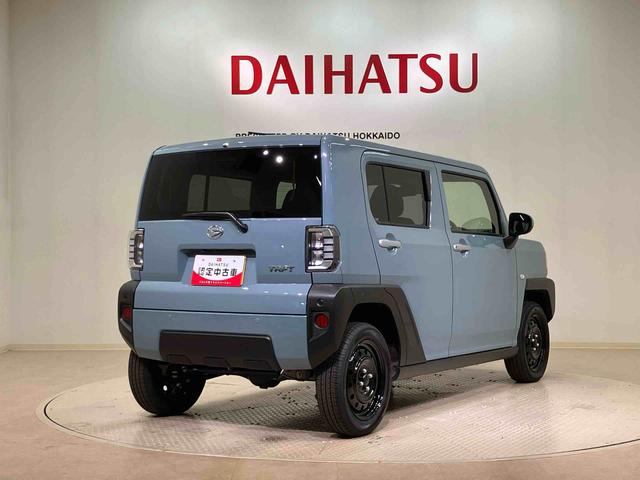 タフトX4WD アイドリングストップ オートマチックハイビーム 衝突防止システム LEDヘッドランプ レーンアシスト スマートキー 記録簿 ワンオーナー エアバッグ エアコン パワーステアリング CD ABS(北海道)の中古車