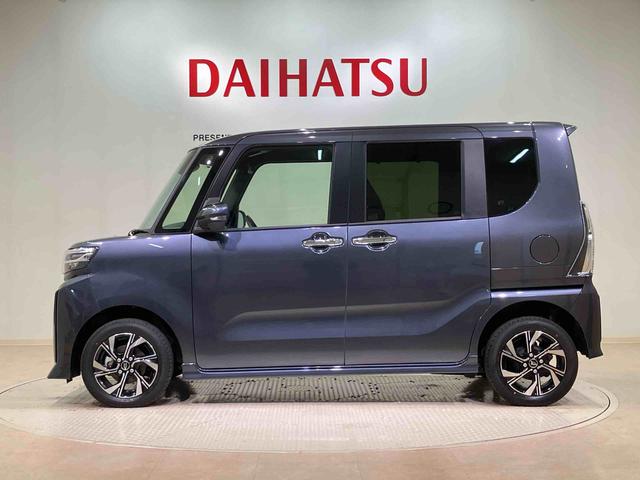 タントカスタムＸ４ＷＤ　アルミホイール　シートヒーター　アイドリングストップ　オートマチックハイビーム　衝突防止システム　ＬＥＤヘッドランプ　レーンアシスト　スマートキー　記録簿　ワンオーナー　エアバッグ　エアコン（北海道）の中古車