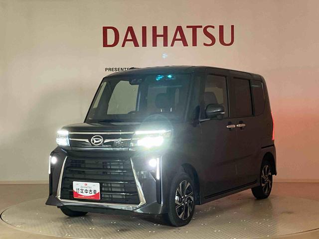 タントカスタムＸ４ＷＤ　アルミホイール　シートヒーター　アイドリングストップ　オートマチックハイビーム　衝突防止システム　ＬＥＤヘッドランプ　レーンアシスト　スマートキー　記録簿　ワンオーナー　エアバッグ　エアコン（北海道）の中古車