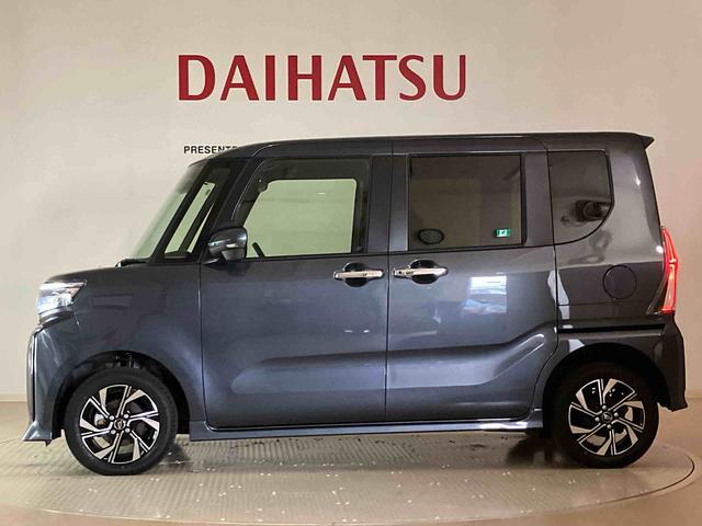 タントカスタムＸ４ＷＤ　アルミホイール　シートヒーター　アイドリングストップ　オートマチックハイビーム　衝突防止システム　ＬＥＤヘッドランプ　レーンアシスト　スマートキー　記録簿　ワンオーナー　エアバッグ　エアコン（北海道）の中古車