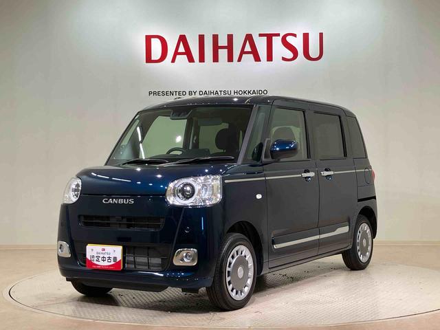 ムーヴキャンバスセオリーＧ４ＷＤ　シートヒーター　アイドリングストップ　オートマチックハイビーム　衝突防止システム　ＬＥＤヘッドランプ　レーンアシスト　スマートキー　記録簿　ワンオーナー　エアバッグ　エアコン　パワーウィンドウ（北海道）の中古車