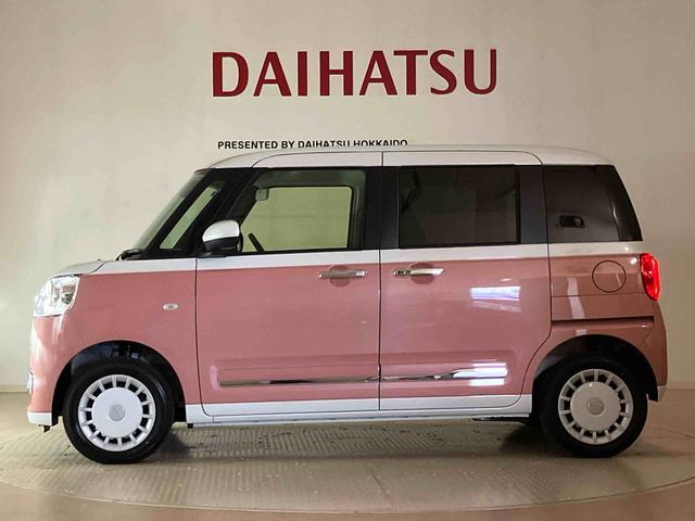 ムーヴキャンバスストライプスＧ４ＷＤ　シートヒーター　アイドリングストップ　オートマチックハイビーム　衝突防止システム　ＬＥＤヘッドランプ　レーンアシスト　スマートキー　記録簿　ワンオーナー　エアバッグ　エアコン　パワーウィンドウ（北海道）の中古車