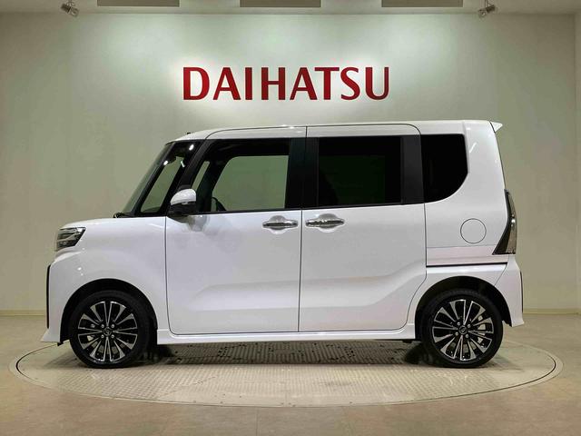 タントカスタムＲＳ４ＷＤ　アルミホイール　シートヒーター　ターボ　アイドリングストップ　オートマチックハイビーム　衝突防止システム　ＬＥＤヘッドランプ　レーンアシスト　スマートキー　記録簿　ワンオーナー　エアバッグ（北海道）の中古車