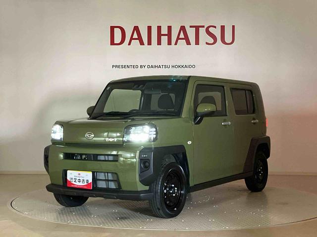 タフトXターボ4WD ターボ アイドリングストップ オートマチックハイビーム 衝突防止システム LEDヘッドランプ レーンアシスト スマートキー 記録簿 ワンオーナー エアバッグ エアコン パワーステアリング(北海道)の中古車
