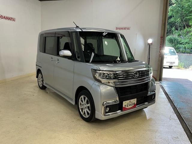 タントカスタムＸ　トップエディションリミテッドＳＡIIIワンオーナー　衝突軽減ブレーキ　認定中古車　ナビ　ＥＴＣ　パノラマモニター　オートエアコン　両側電動スライドドア　運転席助手席シートヒーター　プッシュボタンスタート（京都府）の中古車