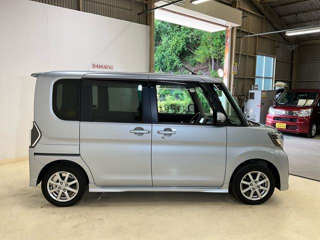 タントカスタムＸ　トップエディションリミテッドＳＡIIIワンオーナー　衝突軽減ブレーキ　認定中古車　ナビ　ＥＴＣ　パノラマモニター　オートエアコン　両側電動スライドドア　運転席助手席シートヒーター　プッシュボタンスタート（京都府）の中古車