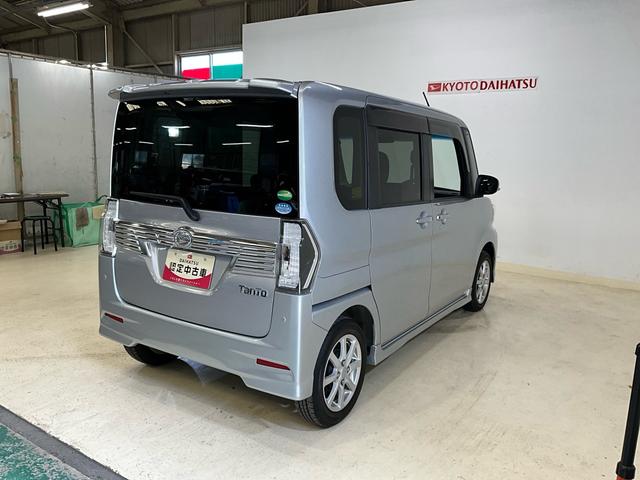 タントカスタムＸ　トップエディションリミテッドＳＡIIIワンオーナー　衝突軽減ブレーキ　認定中古車　ナビ　ＥＴＣ　パノラマモニター　オートエアコン　両側電動スライドドア　運転席助手席シートヒーター　プッシュボタンスタート（京都府）の中古車
