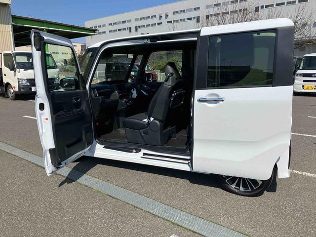 タントカスタムRSターボ・スマアシ・シートヒーター・電動パーキング・ミラクルオープンドア・LEDヘッドライト・オートライト・キーフリー・両側パワースライドドア・バックカメラ・コーナーセンサー・格納式リヤドアサンシェード(千葉県)の中古車