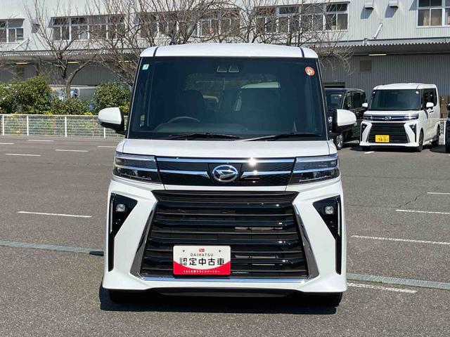 タントカスタムRSターボ・スマアシ・シートヒーター・電動パーキング・ミラクルオープンドア・LEDヘッドライト・オートライト・キーフリー・両側パワースライドドア・バックカメラ・コーナーセンサー・格納式リヤドアサンシェード(千葉県)の中古車