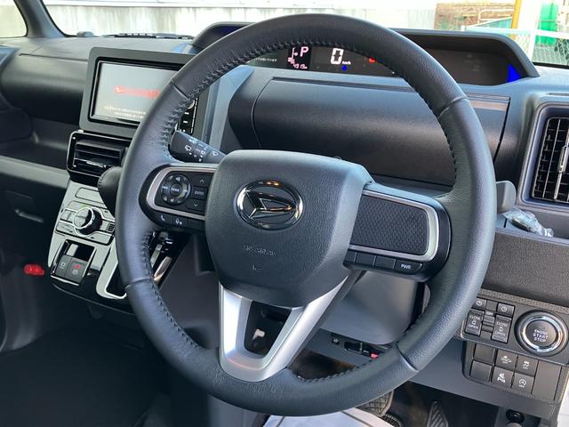 タントカスタムＲＳ　純正ナビゲーション　ドライブレコーダースマートアシスト・ＬＥＤヘッドランプ・プッシュエンジンスタート・１５インチアルミホイール・両側パワースライドドア・ＵＳＢソケット・オートエアコン・運転席助手席シートヒーター（山梨県）の中古車